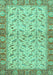 Oriental Turquoise Traditional Rug, abs2895turq