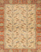 Abstract Chocolate Brown Oriental Rug, abs2895