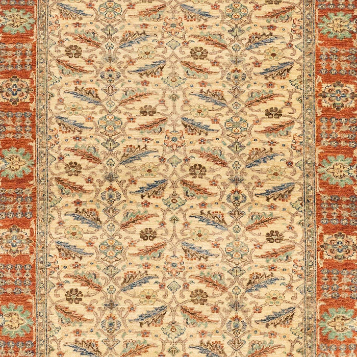 Machine Washable Abstract Chocolate Brown Rug, wshabs2895