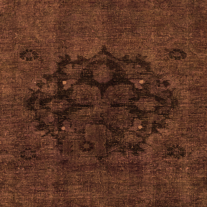 Abstract Orange Modern Rug, abs2896org