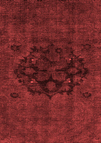 Abstract Red Modern Rug, abs2896red