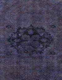 Machine Washable Abstract Purple Navy Blue Rug, wshabs2896