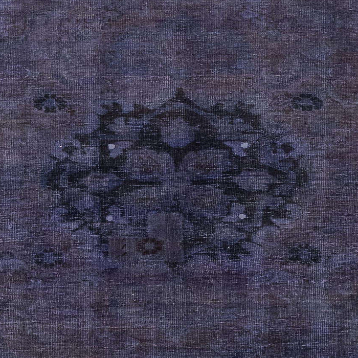 Machine Washable Abstract Purple Navy Blue Rug, wshabs2896