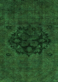 Abstract Green Modern Rug, abs2896grn