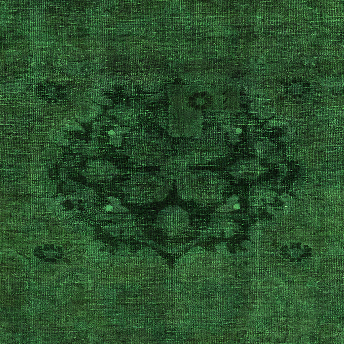 Abstract Green Modern Rug, abs2896grn