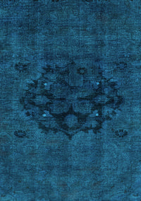 Abstract Light Blue Modern Rug, abs2896lblu