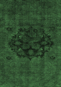 Abstract Emerald Green Modern Rug, abs2896emgrn