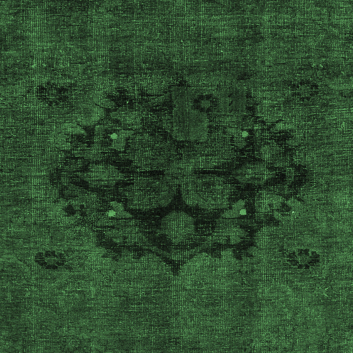 Machine Washable Abstract Emerald Green Modern Area Rugs, wshabs2896emgrn