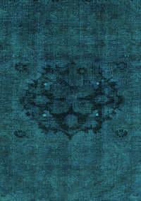 Abstract Turquoise Modern Rug, abs2896turq