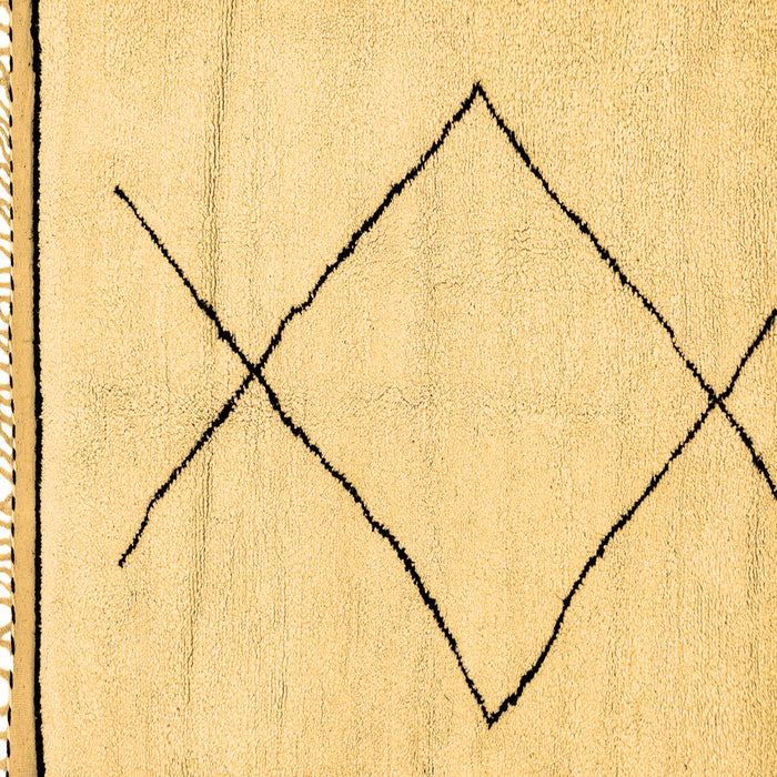 Square Machine Washable Solid Brown Modern Rug, wshabs2897brn