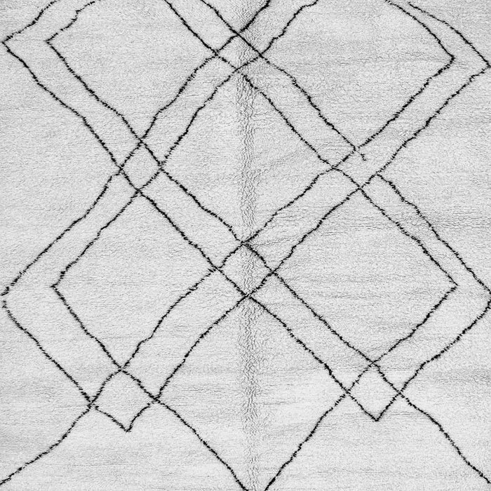 Square Solid Gray Modern Rug, abs2898gry