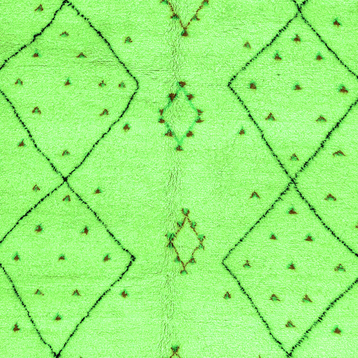 Solid Green Modern Rug, abs2899grn