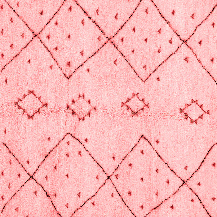 Machine Washable Solid Red Modern Rug, wshabs2899red