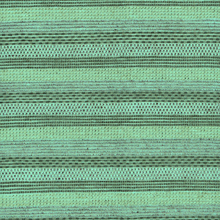 Machine Washable Oriental Turquoise Modern Area Rugs, wshabs289turq