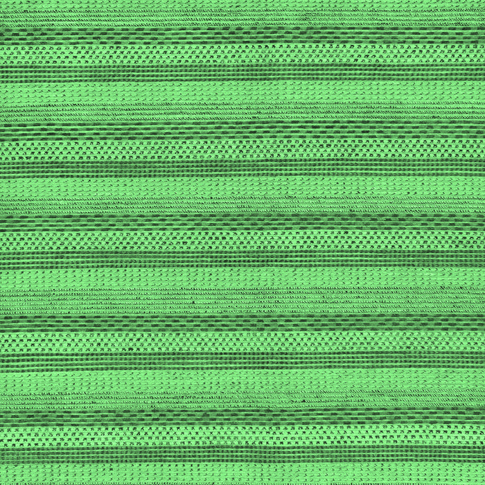 Square Oriental Emerald Green Modern Rug, abs289emgrn