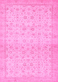 Oriental Pink Traditional Rug, abs28pnk