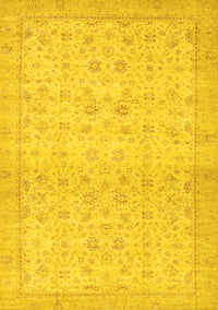 Oriental Yellow Traditional Rug, abs28yw