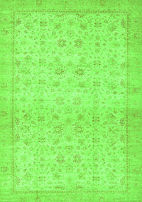 Oriental Green Traditional Rug, abs28grn