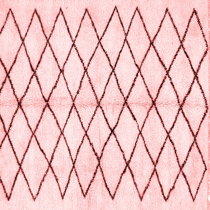 Machine Washable Solid Red Modern Rug, wshabs2900red