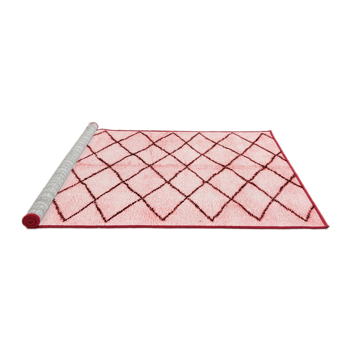 Modern Red Washable Rugs
