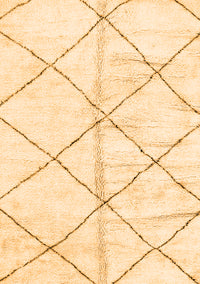 Solid Orange Modern Rug, abs2901org