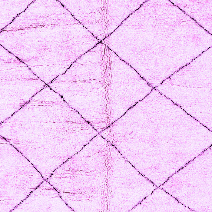 Machine Washable Solid Purple Modern Area Rugs, wshabs2901pur