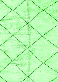 Solid Green Modern Rug, abs2901grn