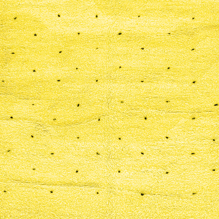 Machine Washable Solid Yellow Modern Rug, wshabs2902yw