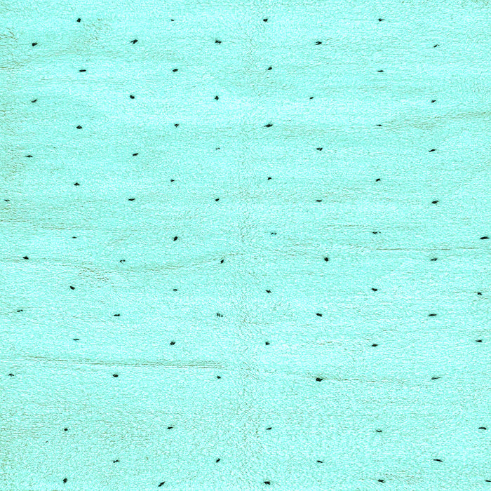 Square Machine Washable Solid Light Blue Modern Rug, wshabs2902lblu