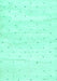 Machine Washable Solid Turquoise Modern Area Rugs, wshabs2902turq