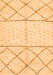 Solid Orange Modern Rug, abs2903org