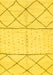 Solid Yellow Modern Rug, abs2903yw