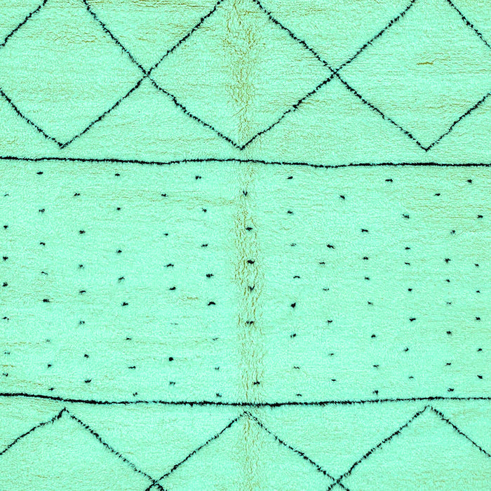Machine Washable Solid Turquoise Modern Area Rugs, wshabs2903turq