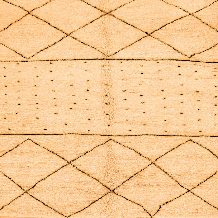 Square Machine Washable Solid Orange Modern Area Rugs, wshabs2903org