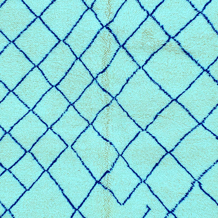 Solid Light Blue Modern Rug, abs2904lblu