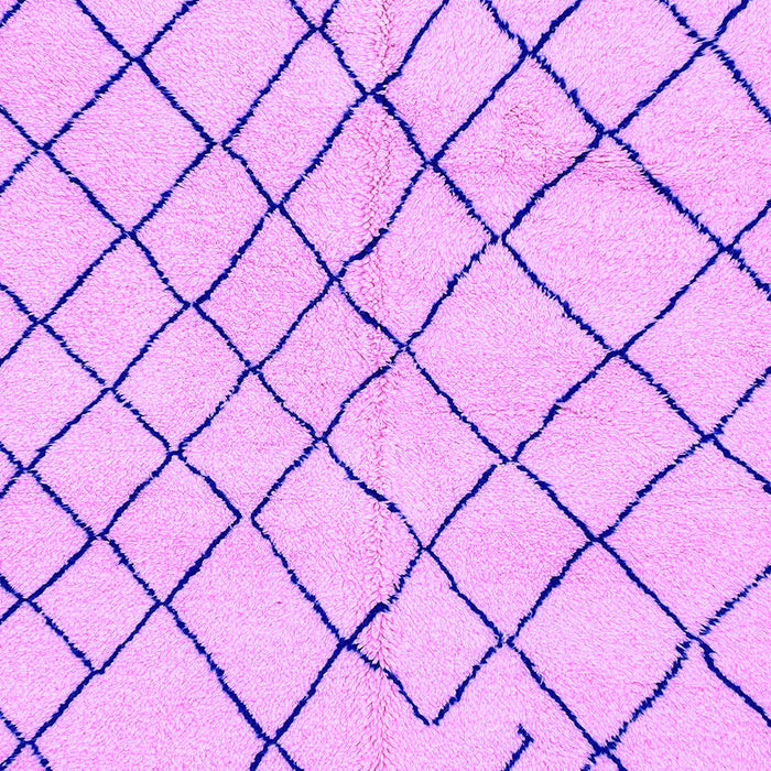 Solid Purple Modern Rug, abs2904pur