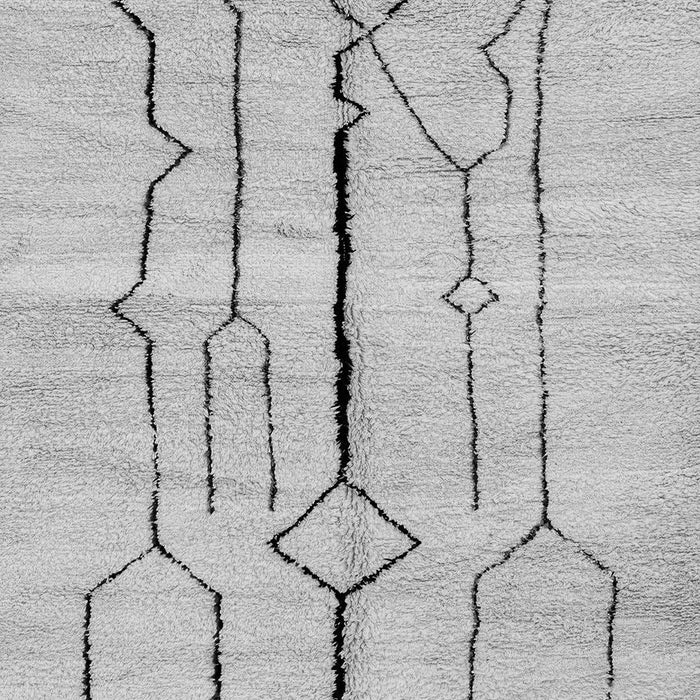 Solid Gray Modern Rug, abs2905gry