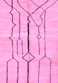 Solid Pink Modern Rug, abs2905pnk