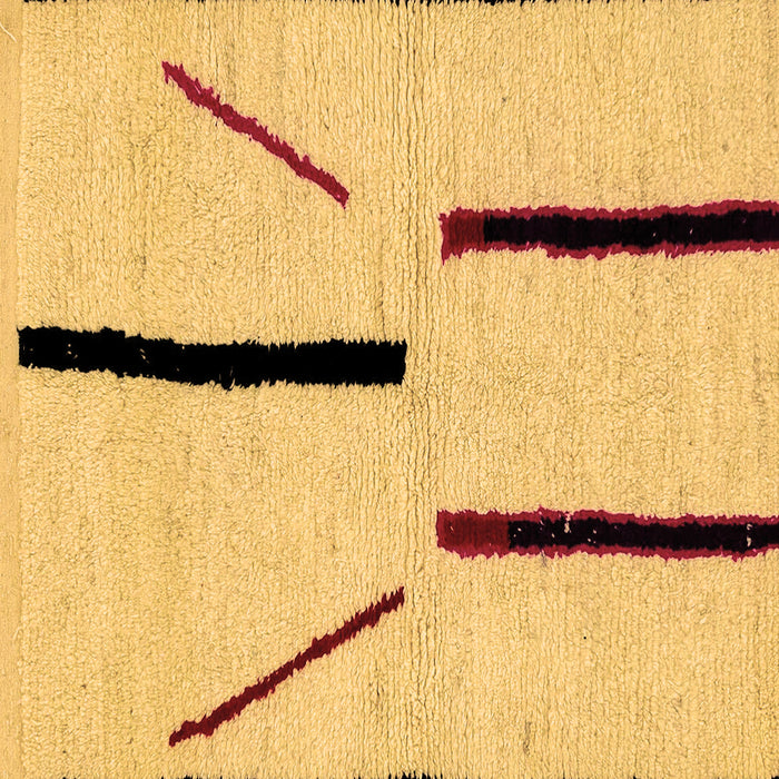 Square Machine Washable Solid Brown Modern Rug, wshabs2906brn