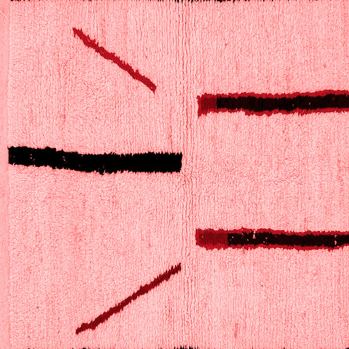 Solid Red Modern Rug, abs2906red