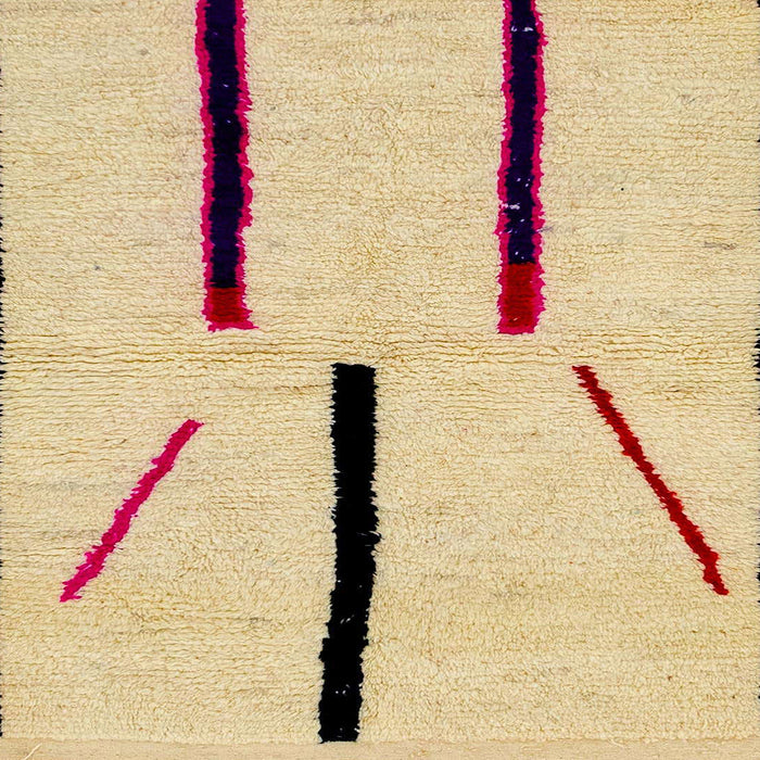 Square Abstract Mustard Yellow Solid Rug, abs2906