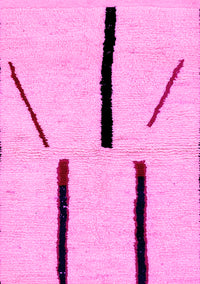 Solid Pink Modern Rug, abs2906pnk