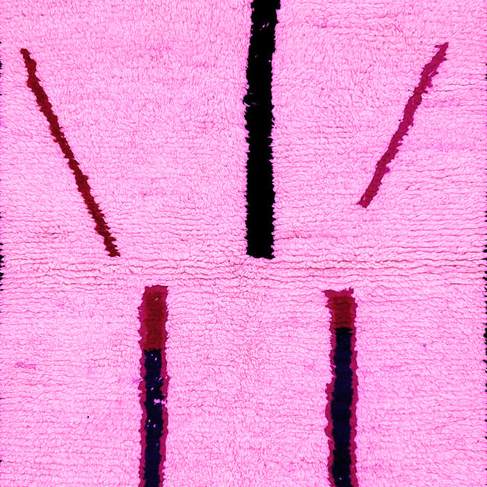 Solid Pink Modern Rug, abs2906pnk