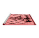 Modern Red Washable Rugs