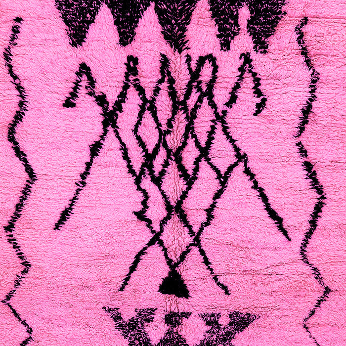 Abstract Pink Modern Rug, abs2907pnk