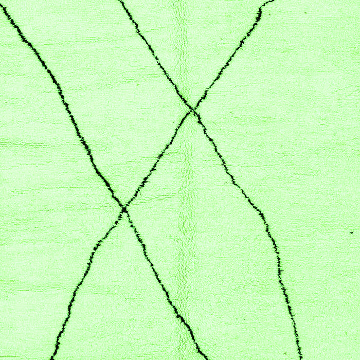 Solid Green Modern Rug, abs2908grn