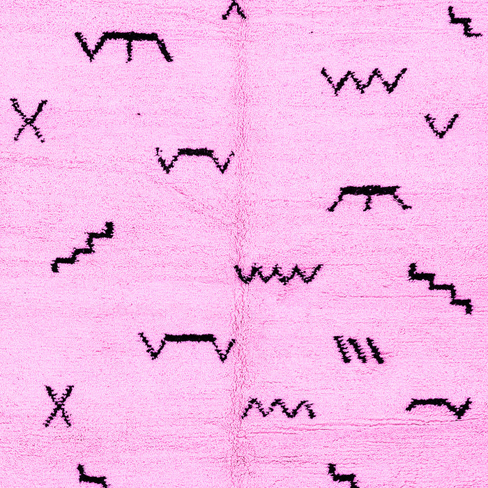 Solid Pink Modern Rug, abs2909pnk