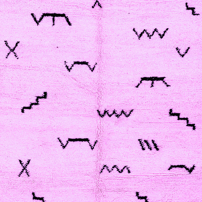 Solid Purple Modern Rug, abs2909pur