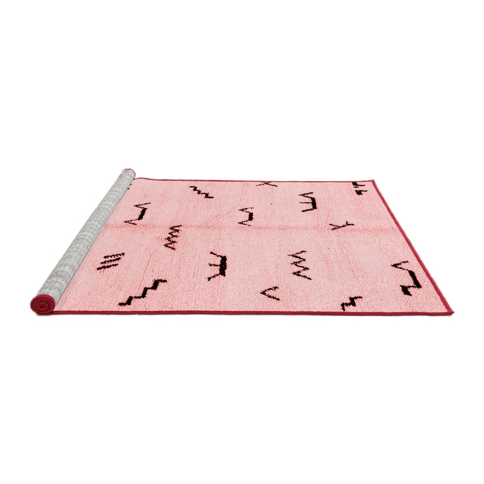 Modern Red Washable Rugs