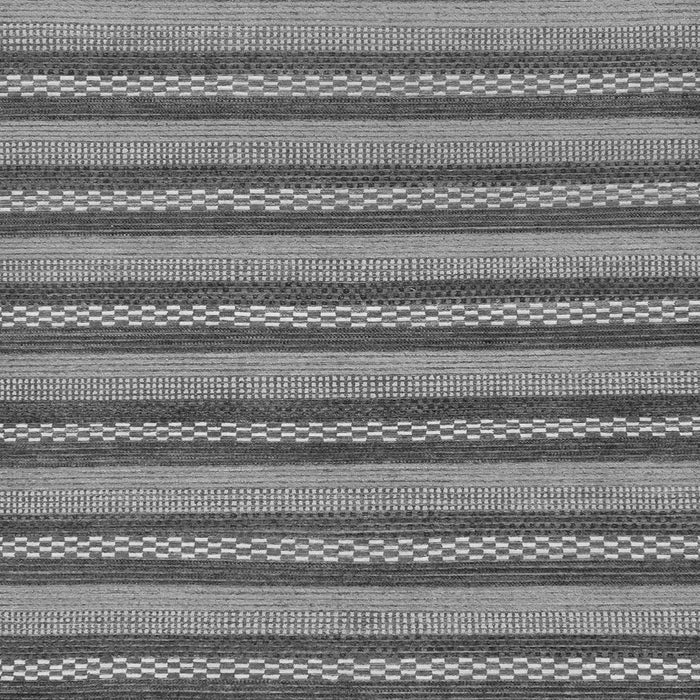 Square Machine Washable Oriental Gray Modern Rug, wshabs290gry